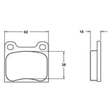 PFC Brake Pads 0031.08