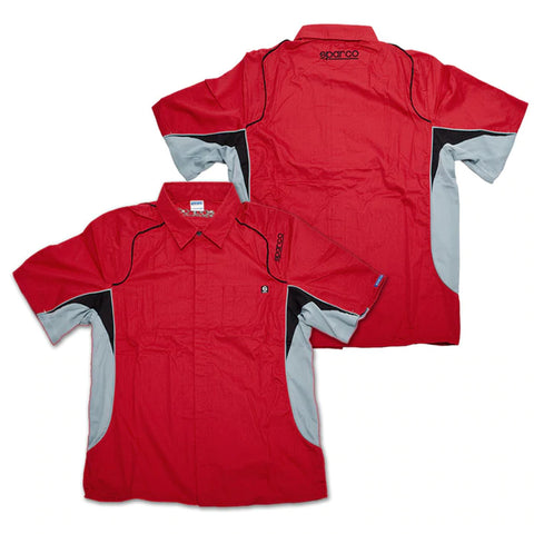 Sparco Pit Tech Crew Shirt