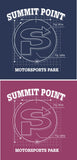 Summit Point 3D Blueprint Tee