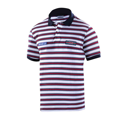 Sparco Martini Replica Striped Polo Shirt